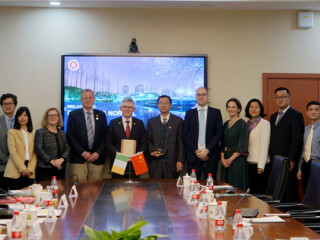 爱尔兰科克大学校长Patrick O'Shea一行访问我校