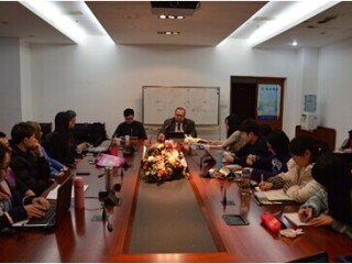 美国国防大学近东南亚战略研究中心研究员杰弗瑞•佩恩来访