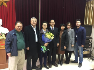 沈志华教授、李丹慧教授访问河内师范大学