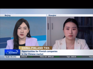 20王玏参加CGTN《Global Business》采访