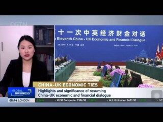周边中心青年研究员王玏多次参加CGTN《Global Business》采访